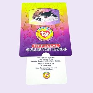 Ty Beanie Babies Official Club Collector Cards 4x Jumbo Oversize Limited EDITION